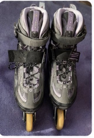 Patines en línea Oxelo Talla 37 + Protecciones