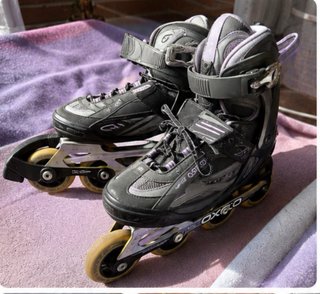 Patines en línea Oxelo Talla 37 + Protecciones