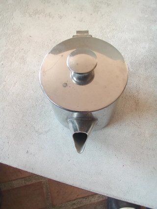 Tetera de acero inoxidable 500m
