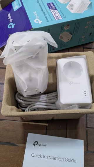 Kit PLC TP-Link AV1000 Gigabit TL-PA7017P