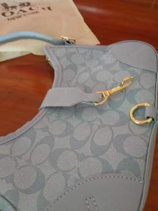 Bolso Coach vaquero denim azul