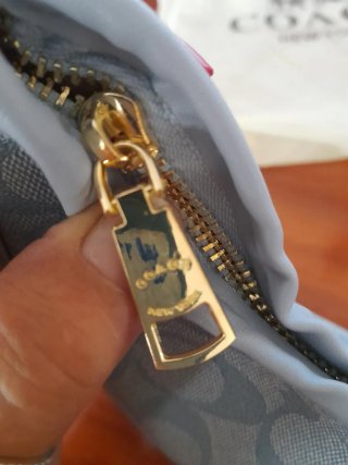 Bolso Coach vaquero denim azul
