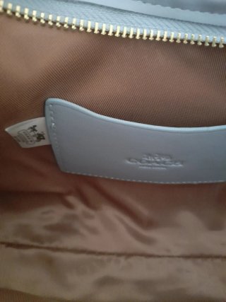 Bolso Coach vaquero denim azul