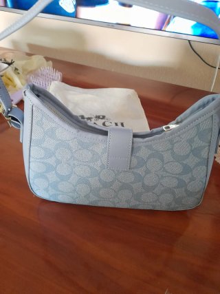 Bolso Coach vaquero denim azul