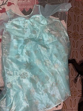 Vestido Frozen Elsa niña  122/128 (6-8 años)