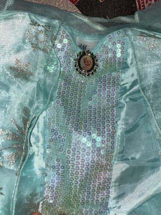 Vestido Frozen Elsa niña  122/128 (6-8 años)