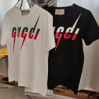 Camiseta Gucci Negra y Blanca