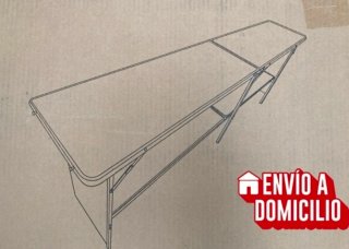 Mesa Bar Portátil Redcam Extralarga