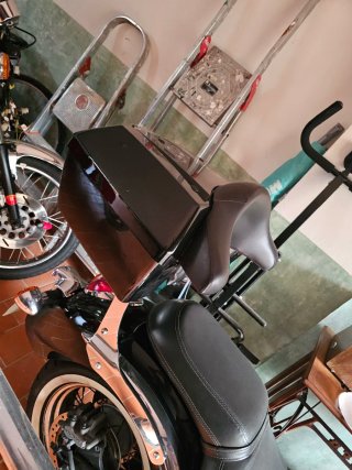 Kawasaki Vulcan Cruiser Negra