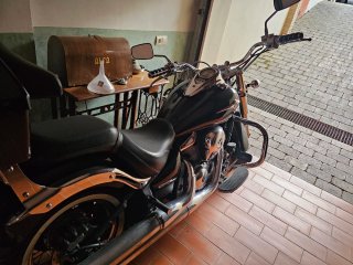 Kawasaki Vulcan Cruiser Negra