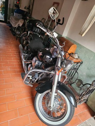 Kawasaki Vulcan Cruiser Negra