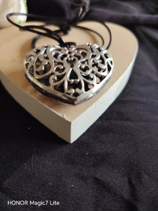 Collana cuore argento