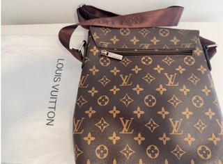 Bolso bandolera L. v Monogram Marrón
