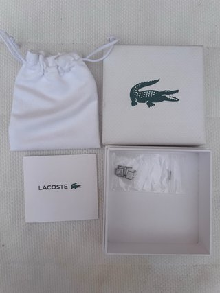 Pulsera Lacoste Plata