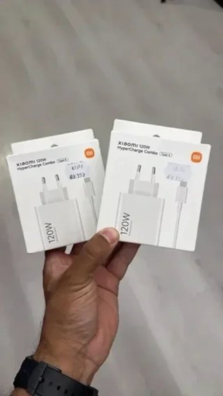 Lote 2 Cargadores Xiaomi 120W HyperCharge