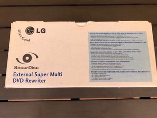 Masterizzatore DVD esterno LG Super Multi