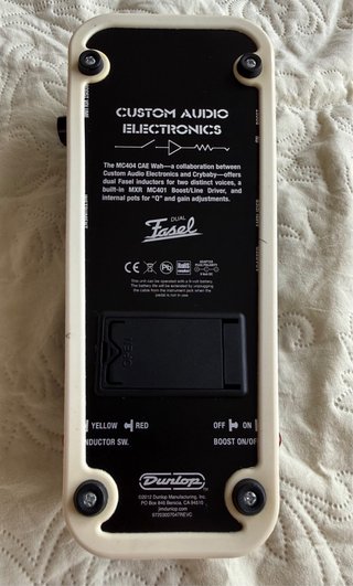 MC404 Custom Audio Electronics Wah Pedal