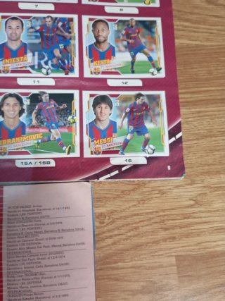 Album di figurine di calcio LIGA