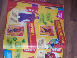 Álbum Panini Los Ídolos de La Roja