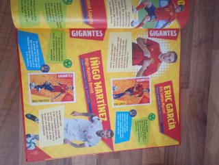 Álbum Panini Los Ídolos de La Roja