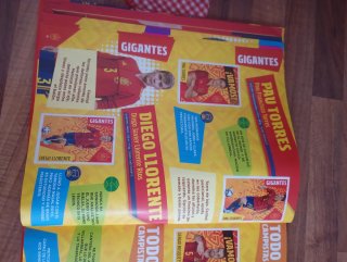 Álbum Panini Los Ídolos de La Roja
