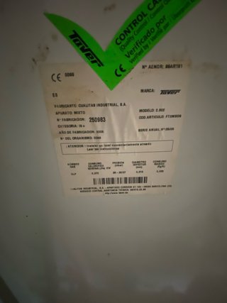 Nevera Taver con Congelador Gas