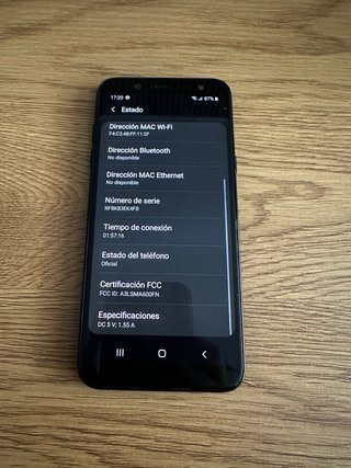 Samsung Galaxy A6 Negro