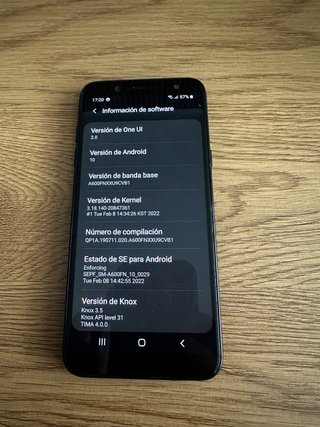 Samsung Galaxy A6 Negro