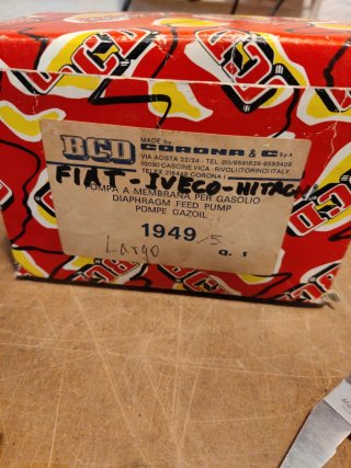 Bomba Combustible Fiat Iveco Hitachi 1949/5