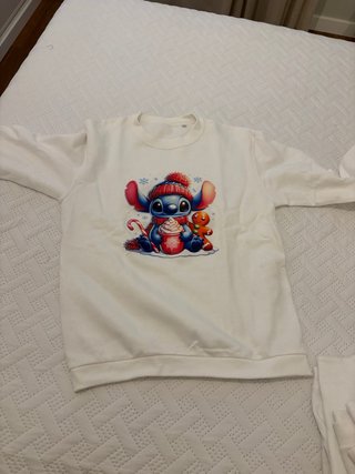 Sudadera navideña Stitch Familia