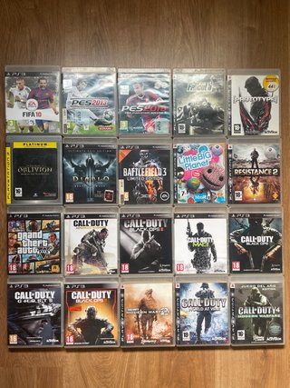 PACK DE JUEGOS PS3 ¡ESCUCHO OFERTAS!