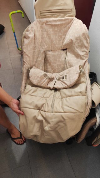 Saco para silla de bebé estampado