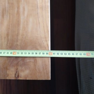 Mesa de centro de roble macizo