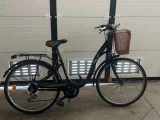 Bicicleta Paseo Negra de 26 pulgadas