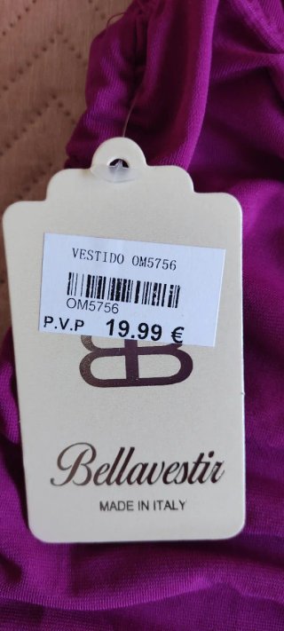 Vestido rosa morado fruncido
