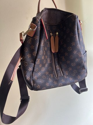 Mochila Louis Vuitton Marrón Monogram