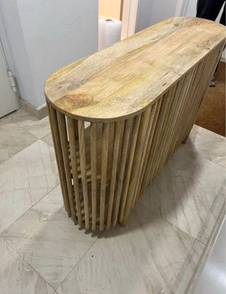 Consola Kave Home Madera Natural