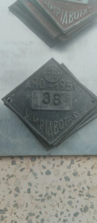 Placa Trapero Ambulante