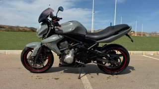 Kawasaki ER-6n 2008 ABS Gris Naked