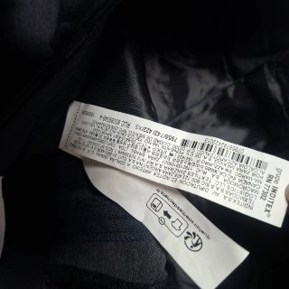 Pantalón ZARA vestir azul marino