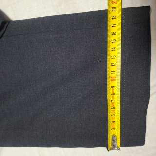 Pantalón ZARA vestir azul marino