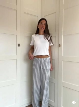 Conjunto ZARA Pantalón Top NUEVO S
