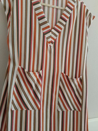 Vestido Sfera Rayas Talla XL