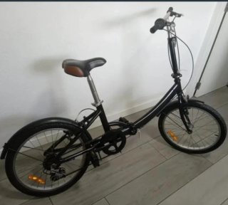 Bicicleta plegable(aluminio) 20 ". 6 marchas .