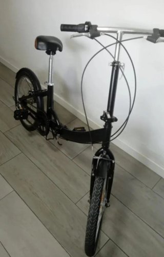 Bicicleta plegable(aluminio) 20 ". 6 marchas .