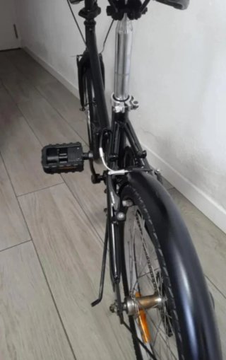 Bicicleta plegable(aluminio) 20 ". 6 marchas .