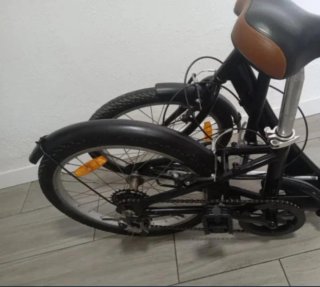 Bicicleta plegable(aluminio) 20 ". 6 marchas .