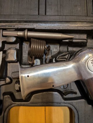Pistola Neumática y Cinceles