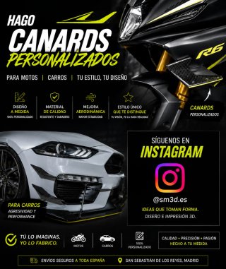 3d impresión Coches y motos