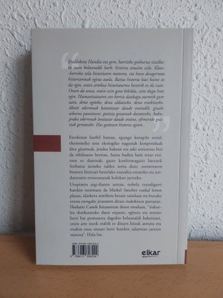 Sorbatza, novela distópica en euskera NUEVA